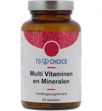 De Online Drogist Ts choice multi vitaminen en mineralen tabletten aanbieding