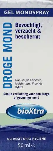 De Online Drogist Bioxtra droge mond gel mondspray aanbieding