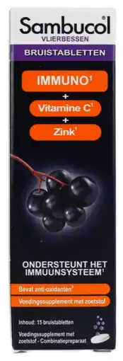 De Online Drogist Sambucol immuno bruistabletten aanbieding