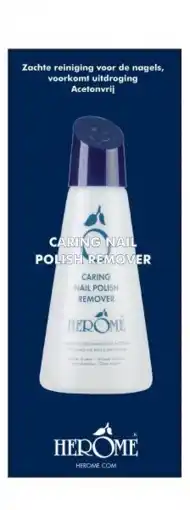 De Online Drogist Herome caring nail polish remover aanbieding