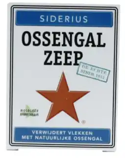 De Online Drogist Siderius ossengal zeep aanbieding