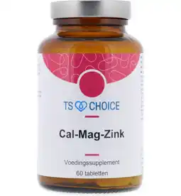 De Online Drogist Ts choice calcium magnesium zink tabletten aanbieding