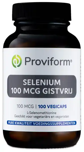 De Online Drogist Proviform selenium 100mcg gistvrij capsules aanbieding