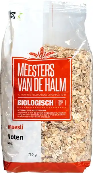 De Online Drogist De halm muesli noten biologisch aanbieding