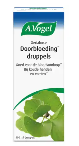 De Online Drogist A.vogel geriaforce doorbloeding* druppels aanbieding
