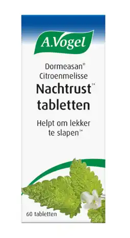 De Online Drogist A.vogel dormeasan citroenmelisse nachtrust tabletten aanbieding