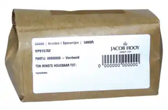 De Online Drogist Jacob hooy versterkende kruiden 500gr aanbieding