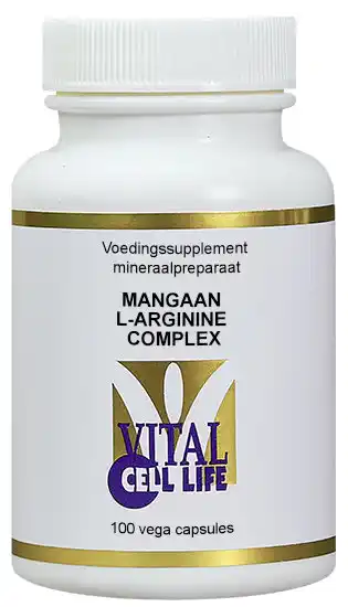 De Online Drogist Vital cell life mangaan l-arginine complex capsules aanbieding