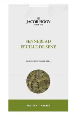 De Online Drogist Jacob hooy senneblad gesneden 100gr aanbieding