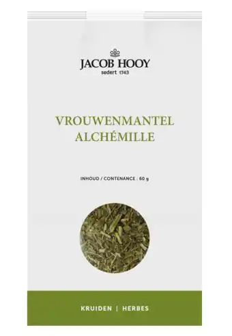 De Online Drogist Jacob hooy vrouwenmantel thee 60gr aanbieding