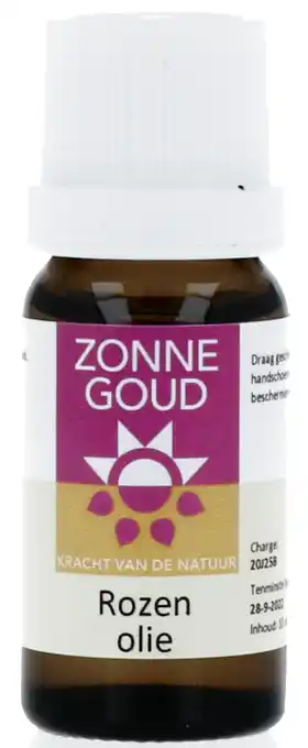 De Online Drogist Zonnegoud rozen olie aanbieding