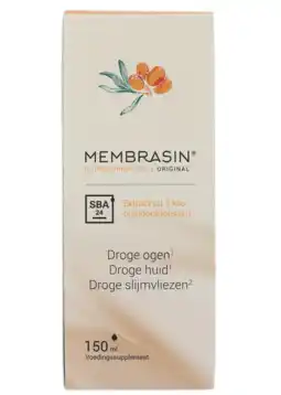De Online Drogist Membrasin duindoornbesolie vloeibaar aanbieding