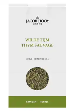 De Online Drogist Jacob hooy wilde tijm 80gr aanbieding