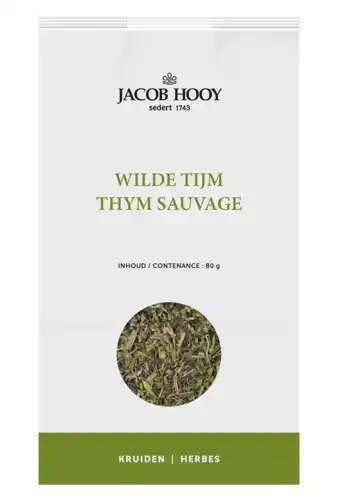 De Online Drogist Jacob hooy wilde tijm 80gr aanbieding