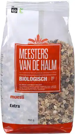De Online Drogist De halm muesli extra biologisch aanbieding