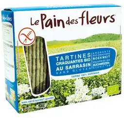 De Online Drogist Le pain des fleurs boekweit crackers zonder zout aanbieding