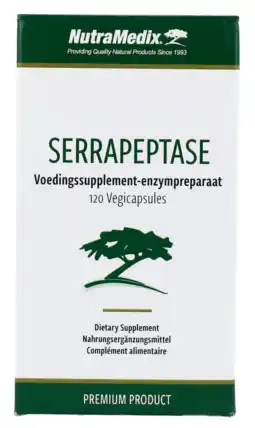 De Online Drogist Nutramedix serrapeptase 500mg capsules 120st aanbieding