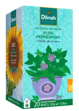 De Online Drogist Dilmah pure pepermunt thee aanbieding