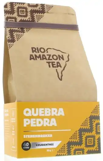 De Online Drogist Rio amazon theebuiltjes quebra pedra aanbieding