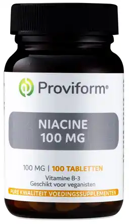 De Online Drogist Proviform niacine 100mg tabletten 100st aanbieding