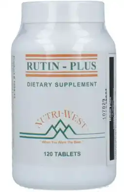 De Online Drogist Nutri-west rutin plus tabletten 120st aanbieding
