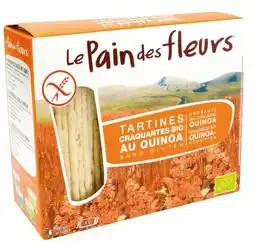 De Online Drogist Le pain des fleurs quinoa crackers bio aanbieding