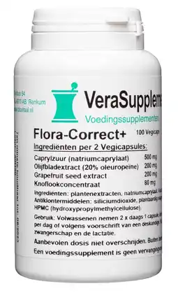 De Online Drogist Verasupplements flora correct + capsules aanbieding