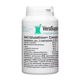 De Online Drogist Verasupplements nac/glutathion complex capsules aanbieding