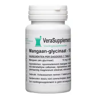 De Online Drogist Verasupplements mangaan glycinaat tabletten aanbieding