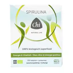 De Online Drogist Chi bio spirulina tabletten navulling aanbieding