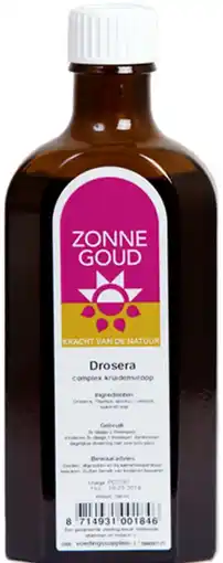 De Online Drogist Zonnegoud drosera complex siroop aanbieding
