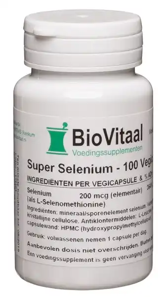 De Online Drogist Verasupplements super selenium capsules aanbieding