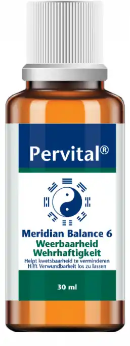 De Online Drogist Pervital meridian balance 6 weerbaarheid aanbieding