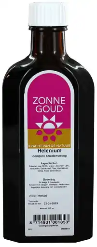 De Online Drogist Zonnegoud helenium complex siroop aanbieding