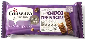 De Online Drogist Consenza choco teff fingers aanbieding