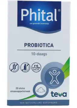 De Online Drogist Phital probiotica plus sachets 20st aanbieding