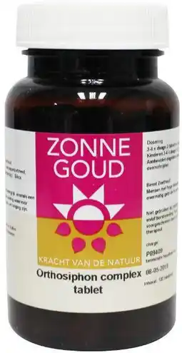 De Online Drogist Zonnegoud orthosiphon complex tabletten aanbieding