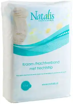 De Online Drogist Natalis kraam-/nachtverband met hechtstrip aanbieding