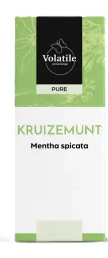 De Online Drogist Volatile kruizemunt (mentha spicata) 5ml aanbieding