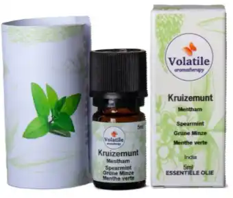 De Online Drogist Volatile kruizemunt (mentha spicata) 5ml aanbieding