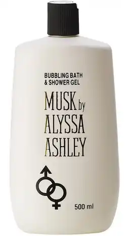 De Online Drogist Alyssa ashley musk bath & shower gel fles 500ml aanbieding