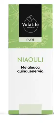 De Online Drogist Volatile niaouli (melaleuca viridiflora) 10ml aanbieding