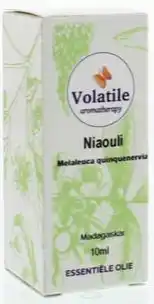 De Online Drogist Volatile niaouli (melaleuca viridiflora) 10ml aanbieding