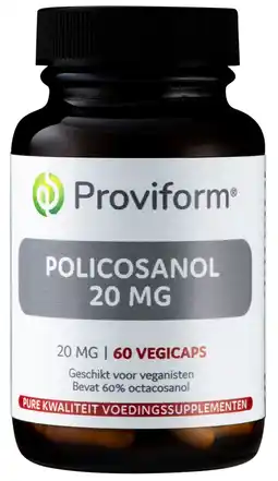 De Online Drogist Proviform policosanol 20mg vegicaps 60st aanbieding