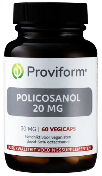 De Online Drogist Proviform policosanol 20mg vegicaps 60st aanbieding