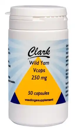De Online Drogist Clark wild yam 250mg capsules aanbieding