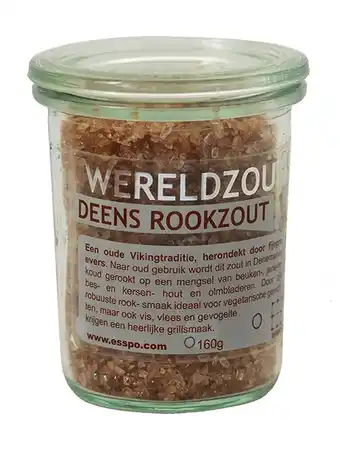De Online Drogist Esspo wereldzout deens rookzout 160gr aanbieding