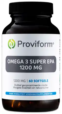 De Online Drogist Proviform omega 3 super epa 1200mg softgels 60st aanbieding