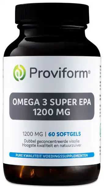 De Online Drogist Proviform omega 3 super epa 1200mg softgels 60st aanbieding