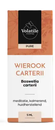 De Online Drogist Volatile wierook olibanum (boswellia carterii) 5ml aanbieding